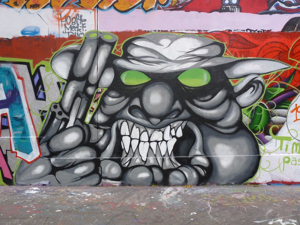 Paris - Graff Rue des Pyrénées (2011) by greg-007