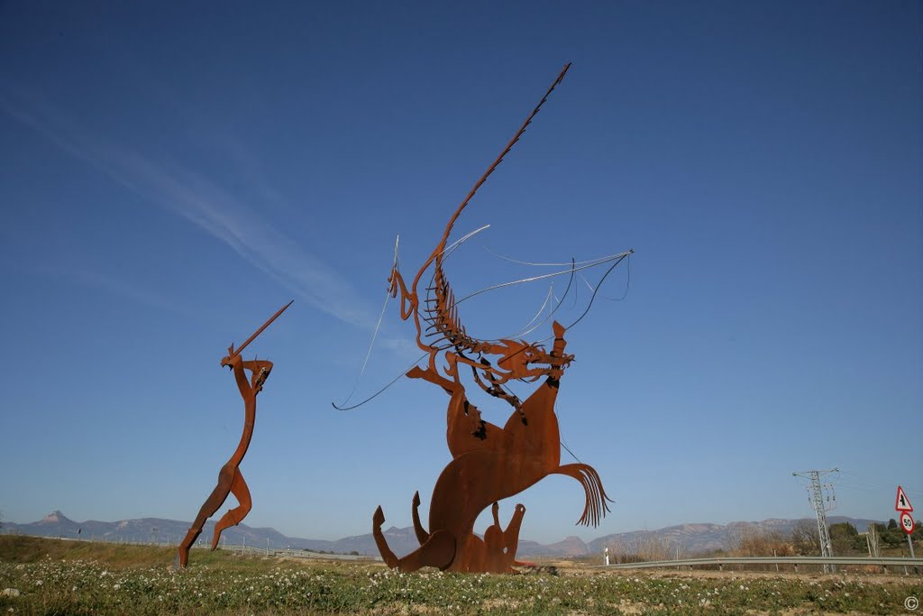 San Jorge escultura by www.ayuntamiento.es