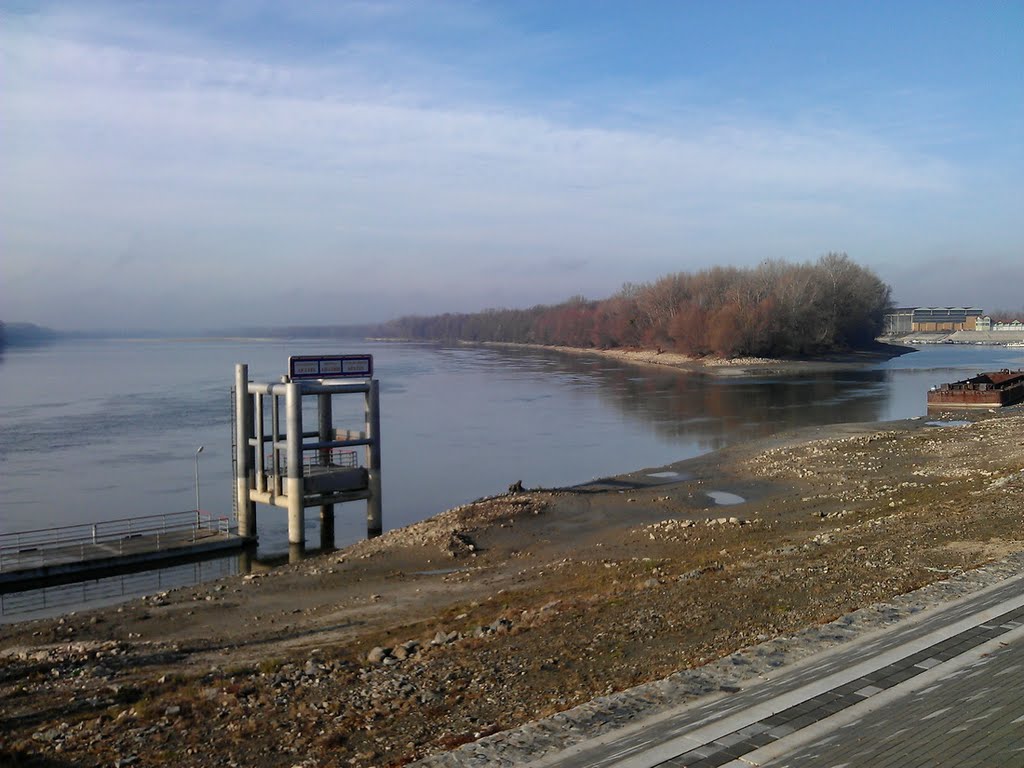 Danube in winter by John Urban Luna