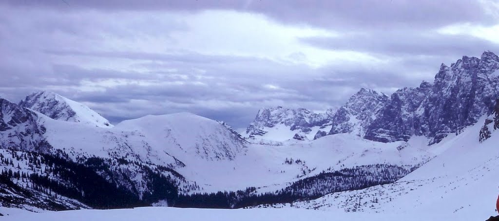 Hochalmsattel; Blick zur Lalidererwand by dietmarproske