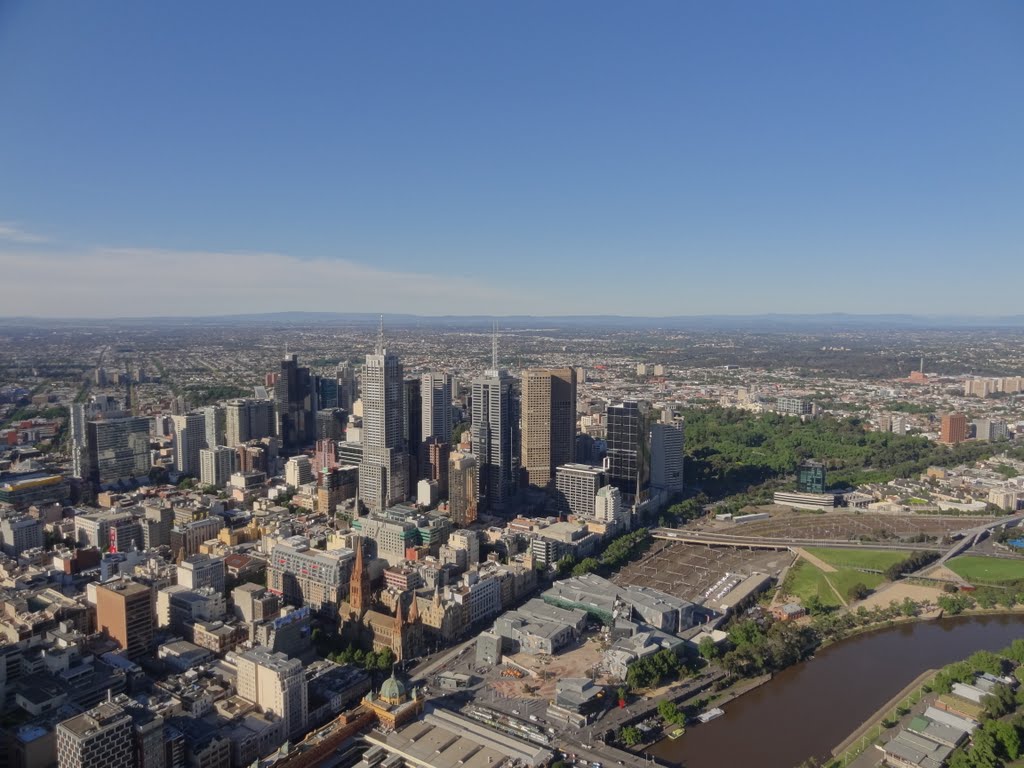 Melbourne From SkyDeck by gobbl degoop