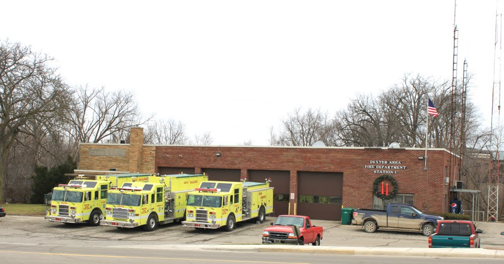 Dexter Area Fire Department Station 1, 8140 Main Street, Dexter, Michigan by Dwight Burdette