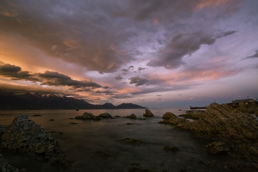 Kaikoura Sunset by Ian Brodie