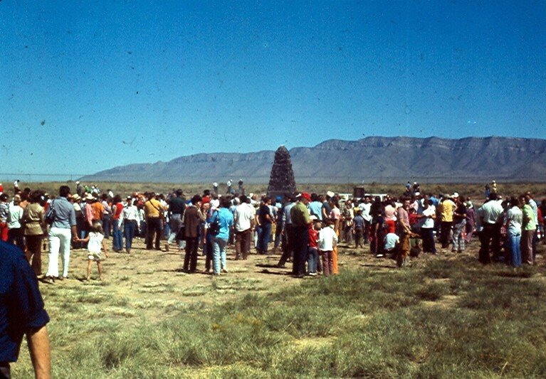 Trinity Site, Oct 4,1975 by Randy Colby