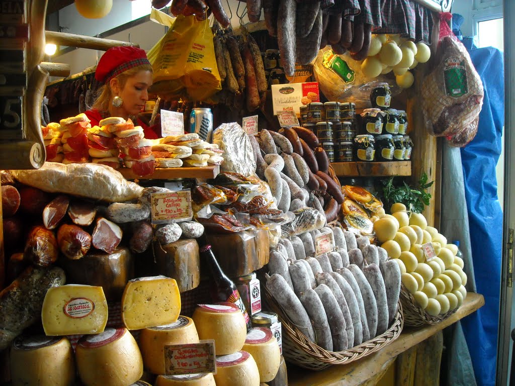 Festival Gastronómico - stand productos de granja by Matha Burroughs