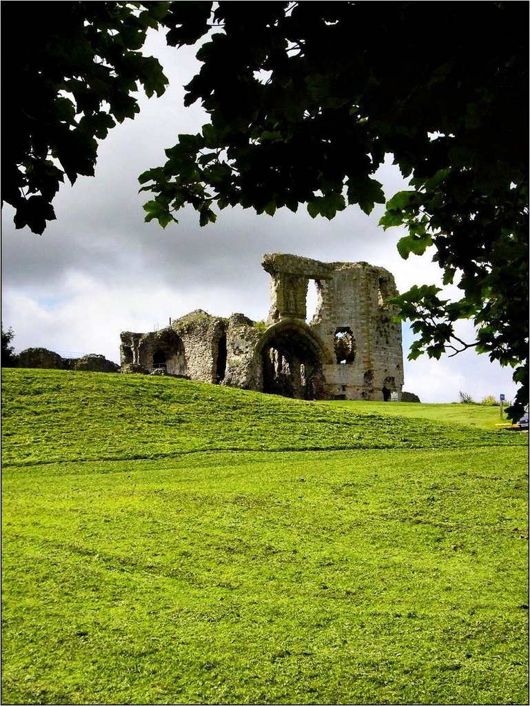 Denbigh Castle by Michel Chanaud