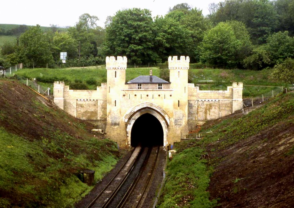 CLAYTON TUNNEL HOUSE, Clayton, Sussex. (See comments box for story). by Roy Pledger