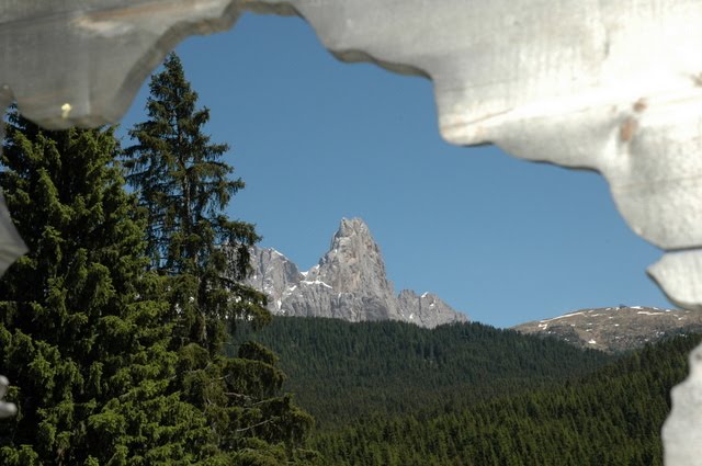 Cimon della Pala visto da Paneveggio by aldo de bastiani