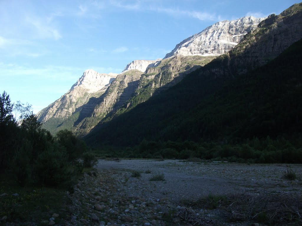 Sierra d'as Zucas from Rio Zinca by Keith Rose