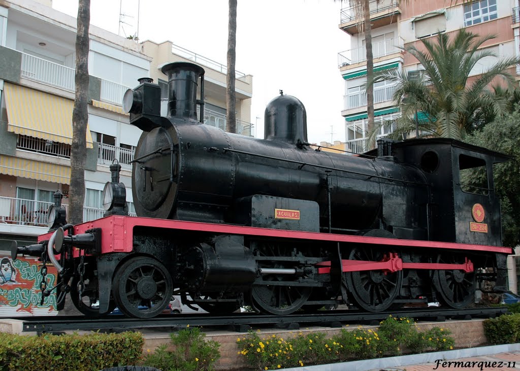 Locomotora 130-2124. 2. Aguilas. by Margil Dibó