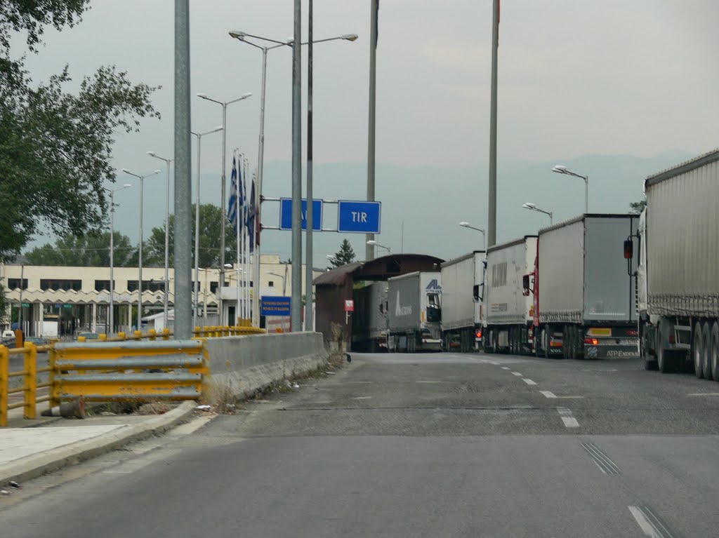 Road E-79, Border crossings Kulata - Promachonas by Nenko Lazarov