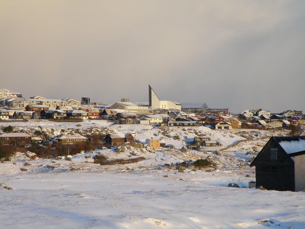 Tórshavn and Hoyvík, Faroe Islands by Eileen Sandá