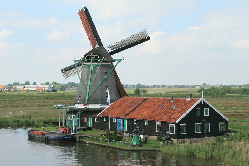 Zaanse Schans NL - oliemolen De Zoeker - by frank001