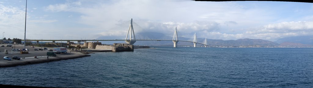 bridge from ferry by Andrew T