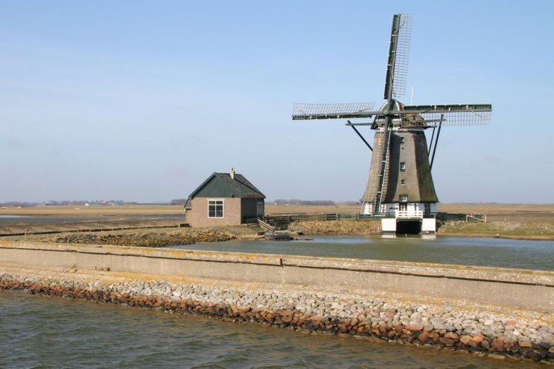 Texel Oosterend - poldermolen Het Noorden - by frank001