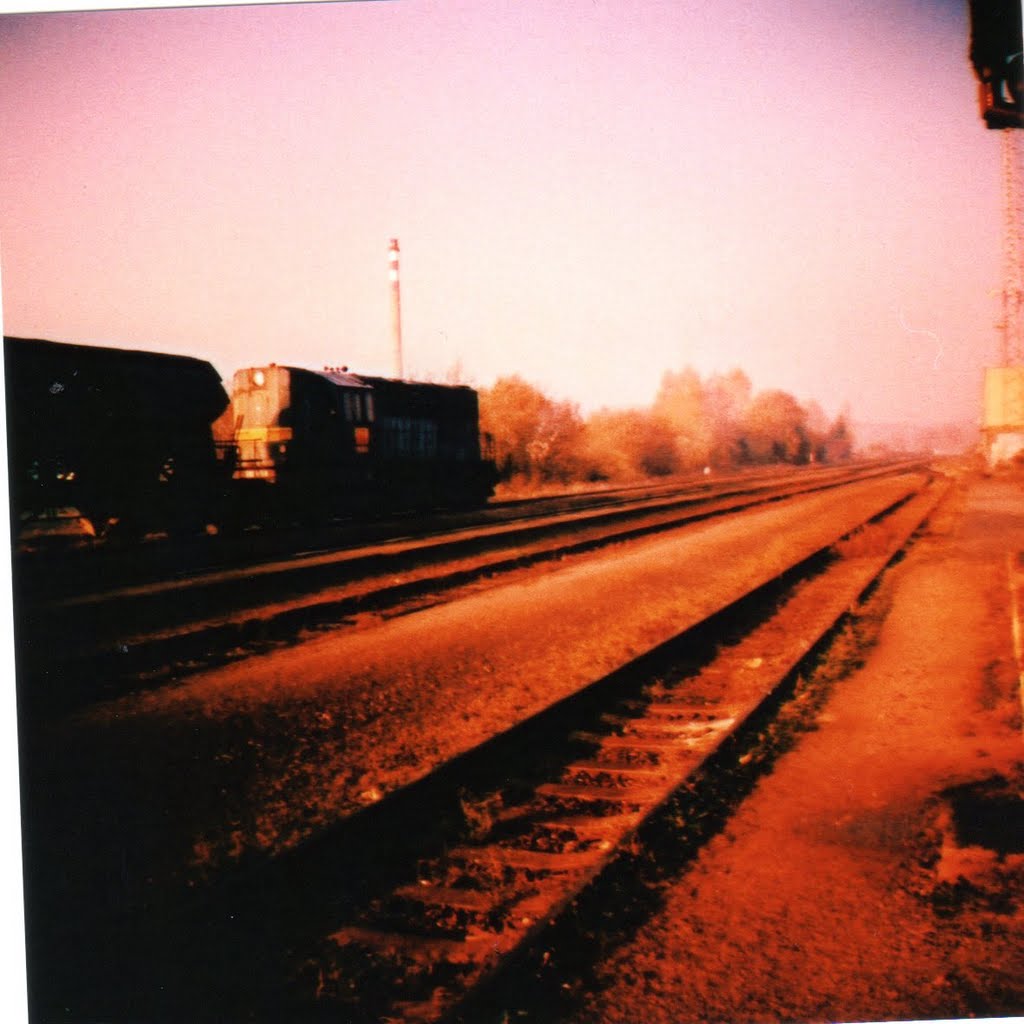 Žamberk railway station by Niels Bosboom