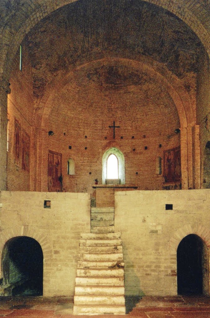 Abbazia romanica di S.Vincenzo al Furlo. ( vi abitò S.Romualdo) by Paolo Lazzarini