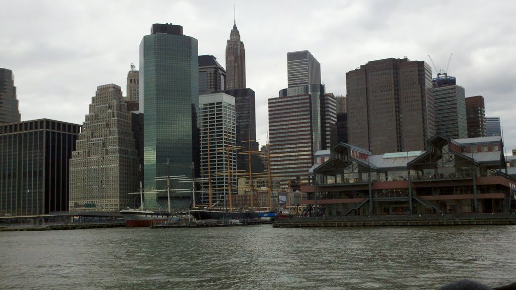 Lower Manhattan from East River by JSC®