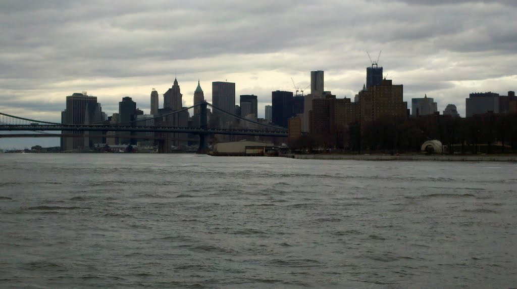 Lower Manhattan from East River by JSC®