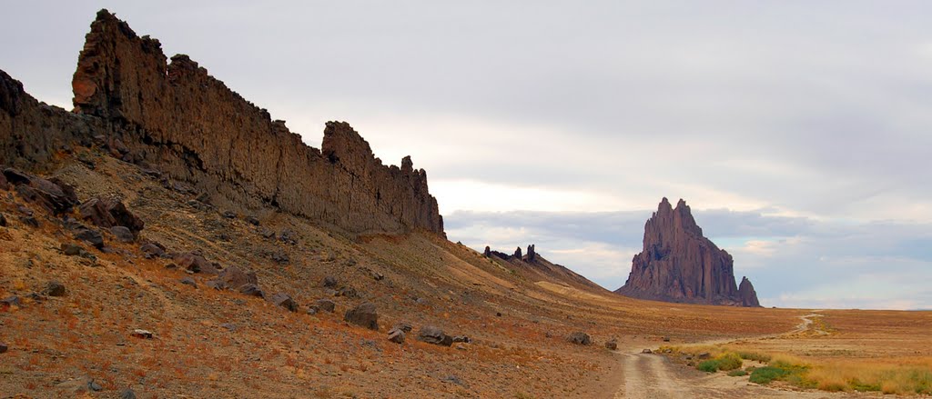 Shiprock by d.d.anzaldua