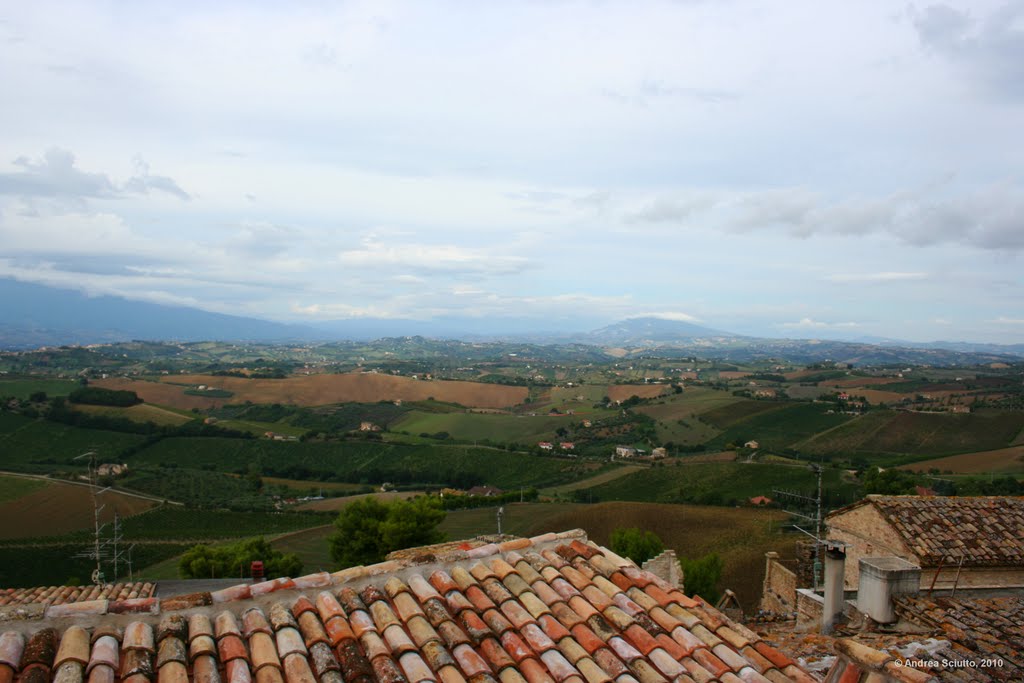 Vista dal Borgo da Mare by Andrea Sciutto