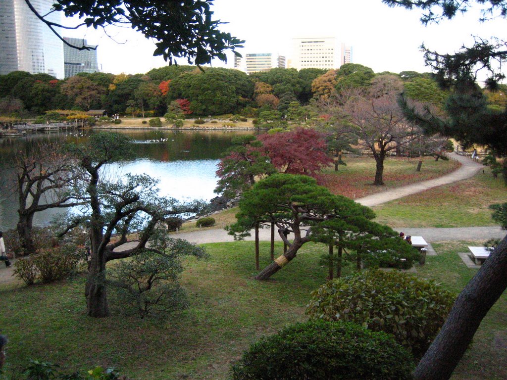 Hamarikyu Park Tokyo by zubairbilal