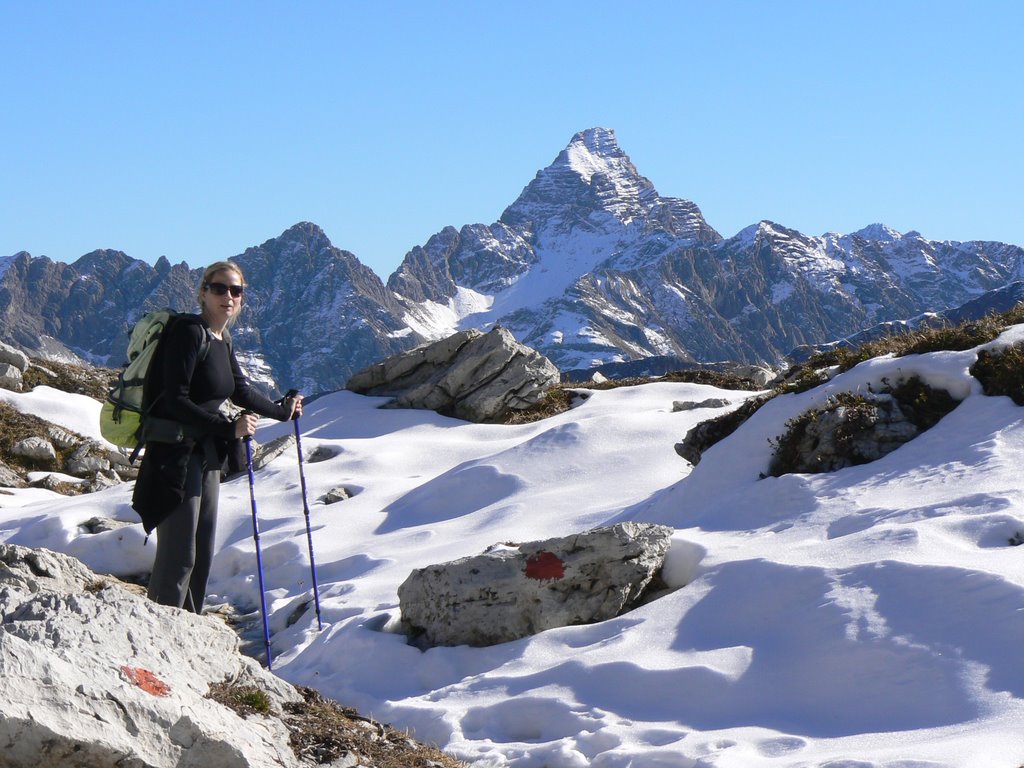 Blick auf den Hochvogel by longboarder.68