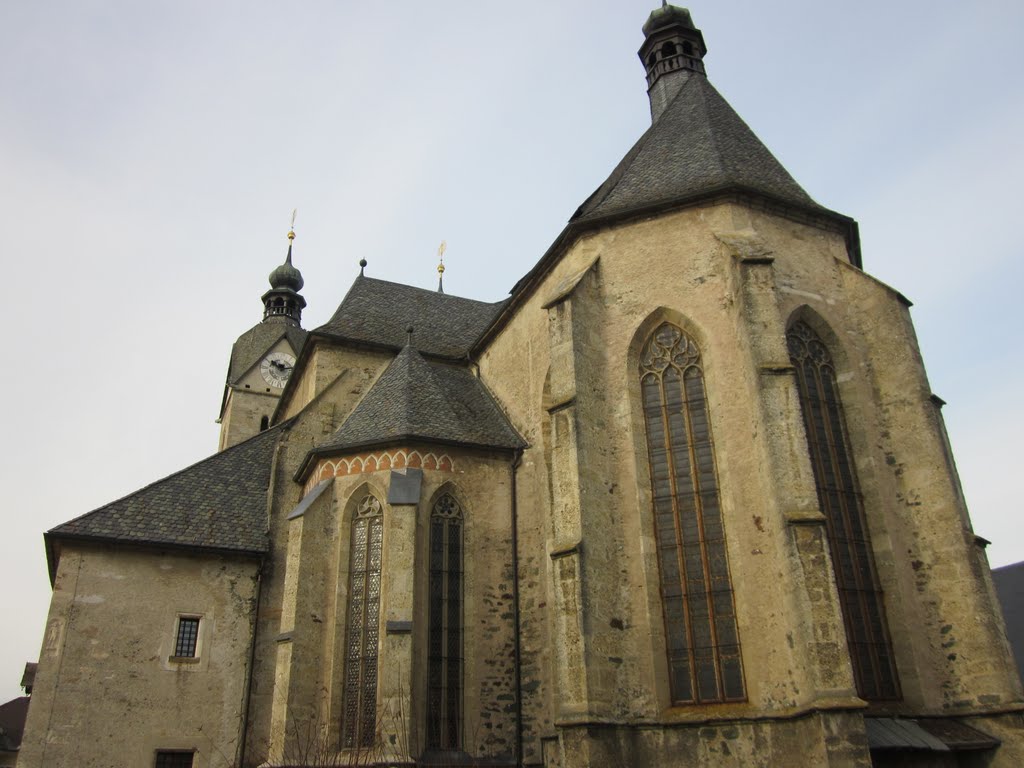 Maria Saal - Choir and a chapel of the Pilgrimage Church by MalteLauridsBrigge