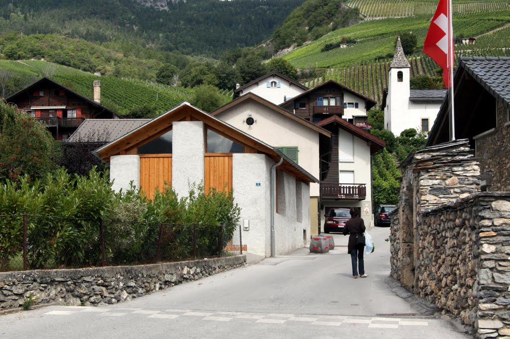 Sierre - Quartier de St-Ginier by Charly-G. Arbellay