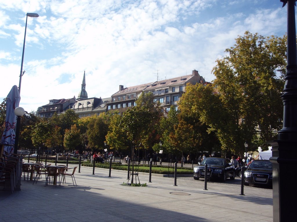 The east end of Hviezdoslav square by Jakub K