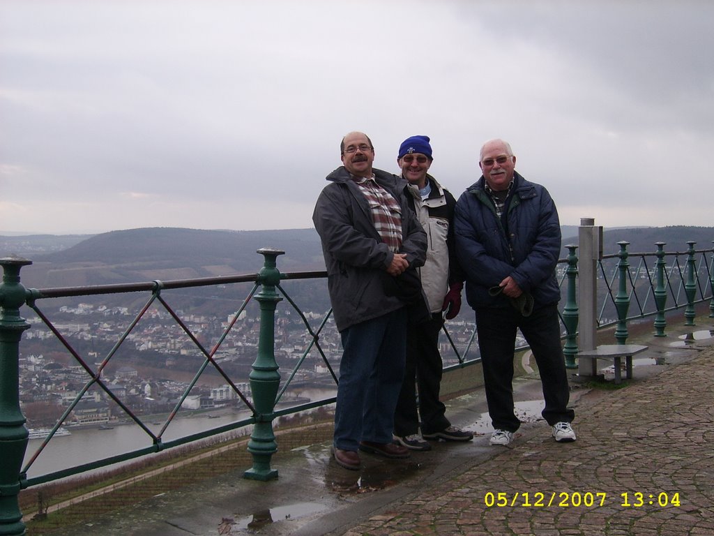 The Rhein from Niederwald monument Rudesheim by Norman87