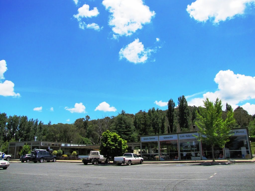 Khancoban Shops, NSW High Country by Luke Johnston