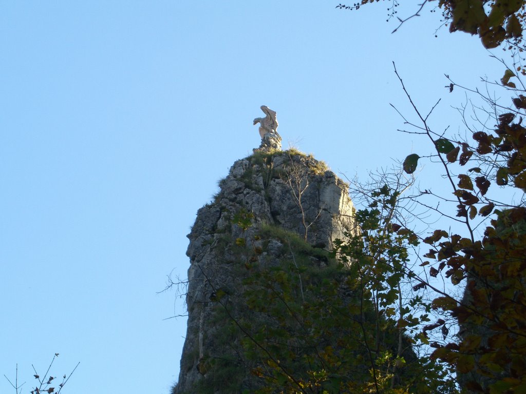 Adler auf dem Hübichenstein by mischmasch