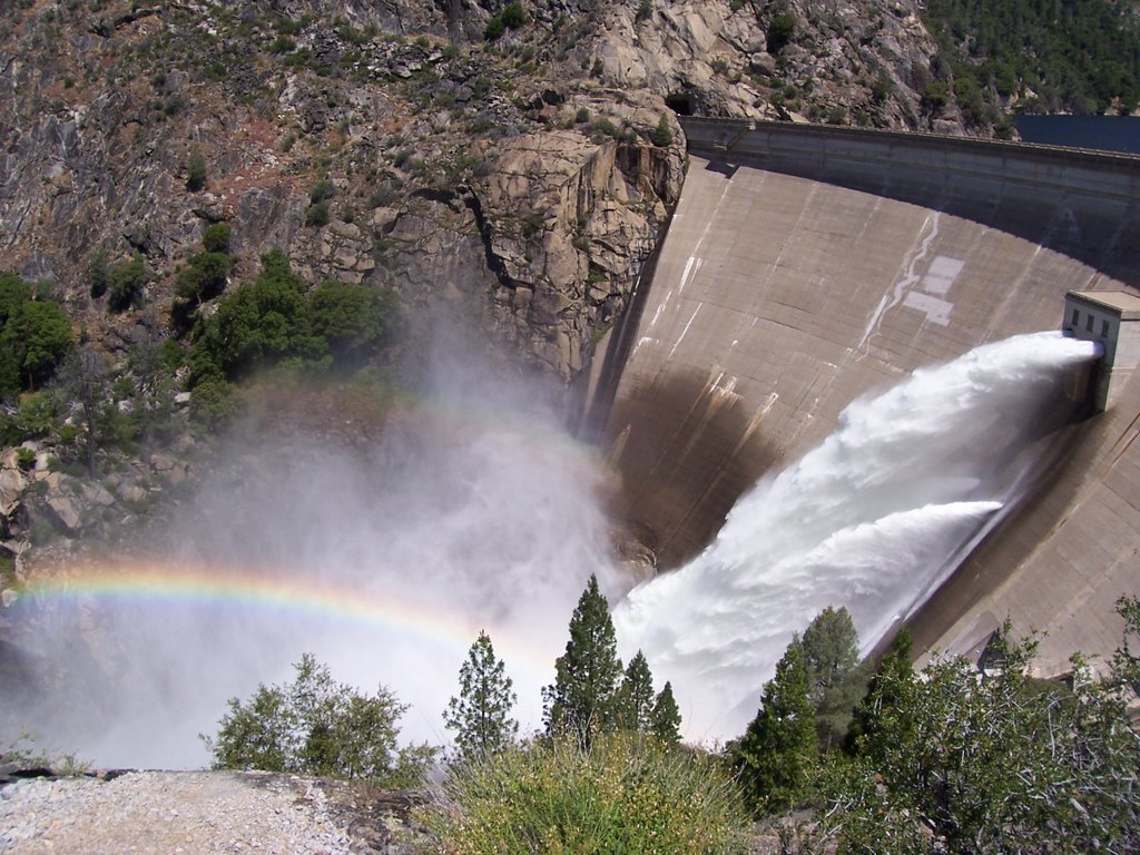 O'Shaughnessy Dam Hetch Hetchy Valley, Yosemite NP, California, USA by Patrick Mock