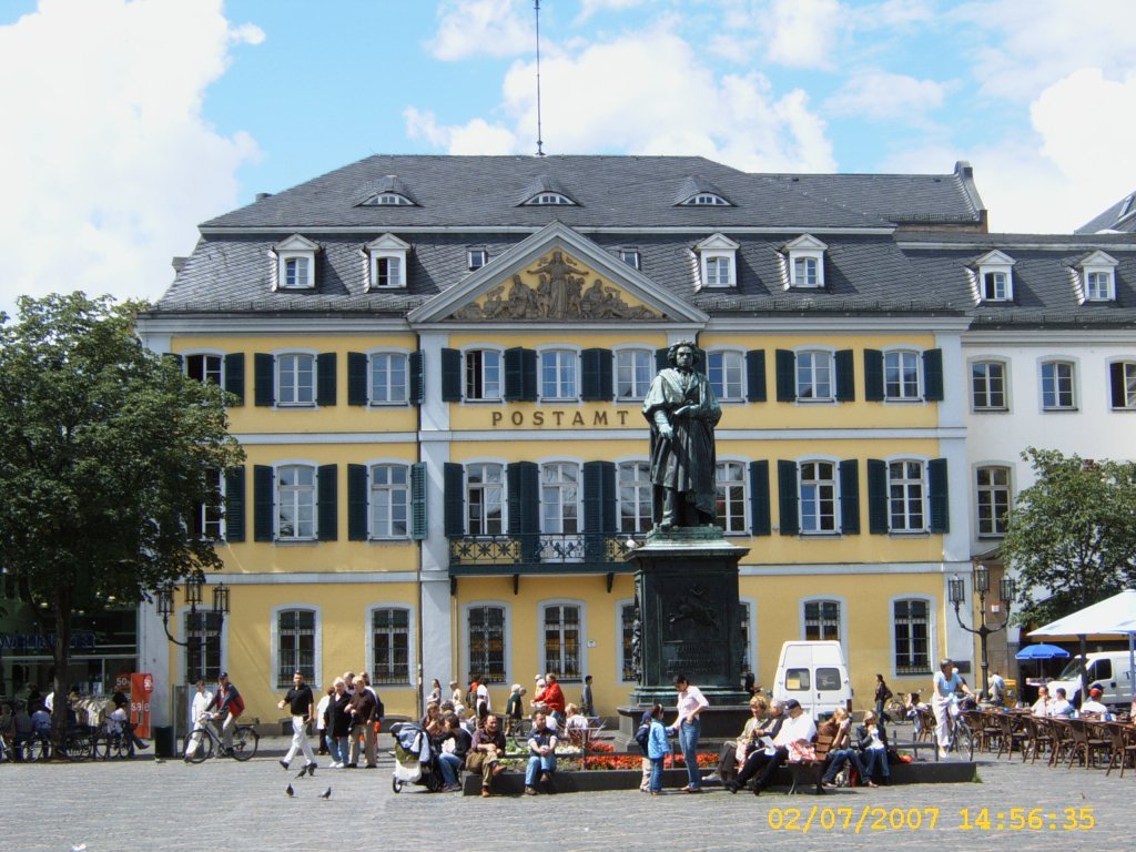 Ludwig von Beethoven, Münsterplatz by Marko L-NS