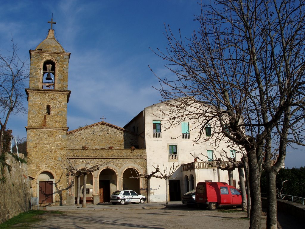 Santa Afra, façana del Santuari by peremagria