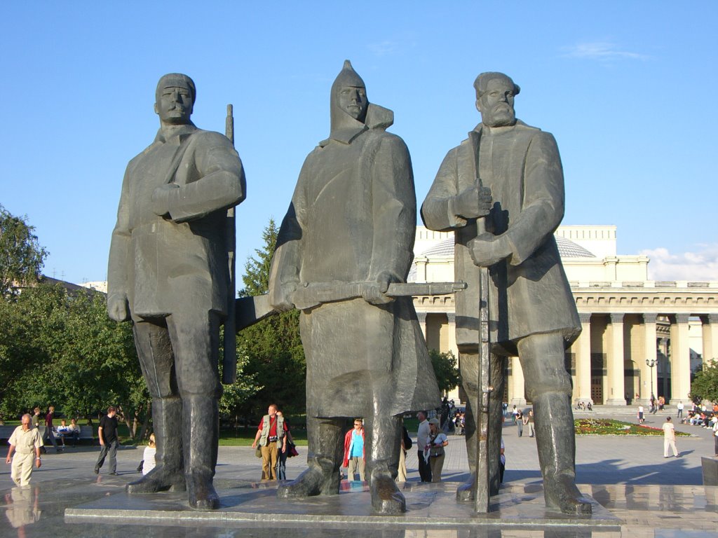 Statues of the people by PascalWinkler