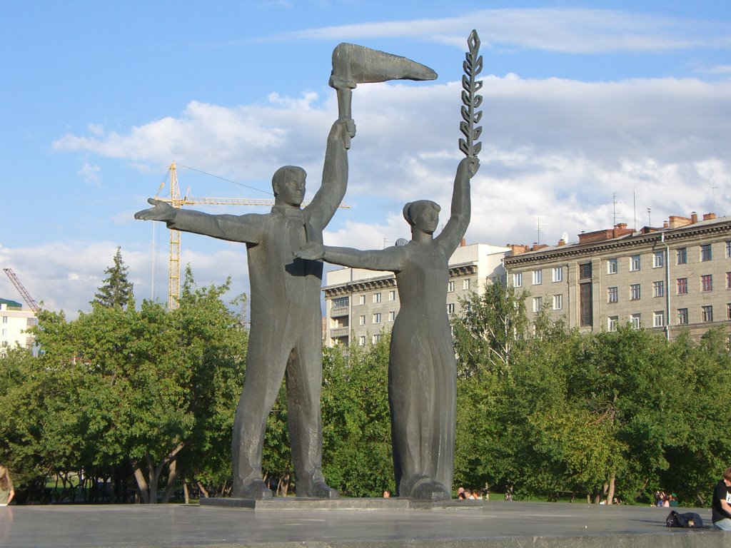 Farmer Statue by PascalWinkler