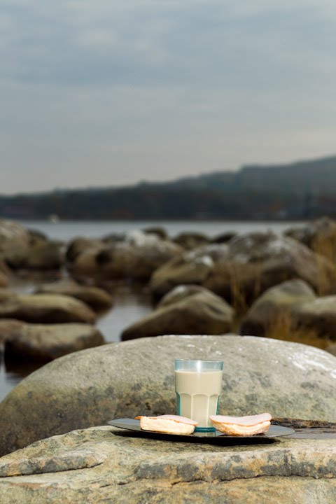 Rocky shore by Allan Bank