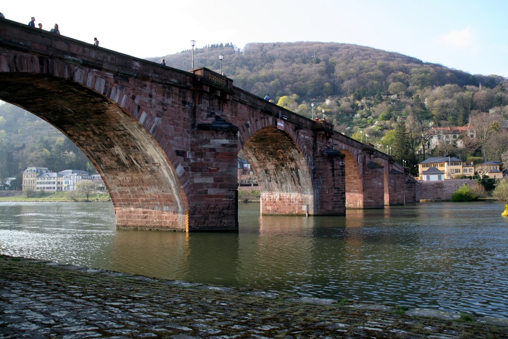 Karl-Theodore Bridge Heidelberg by Dick Heuff