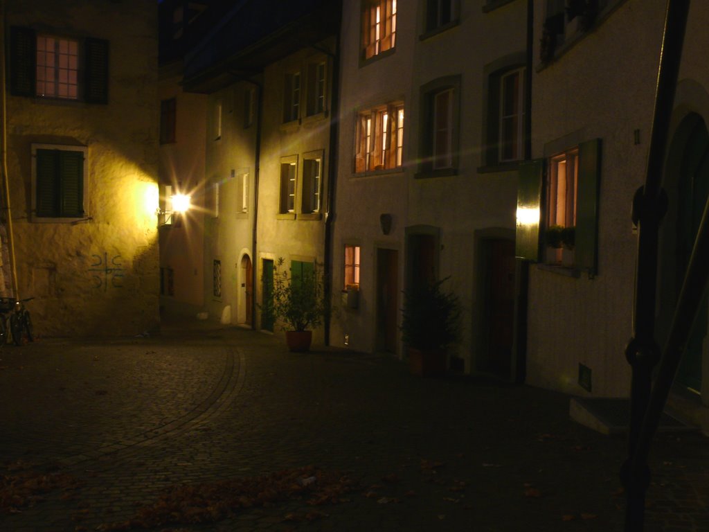 The "Marktgasse in the small Old-Town of Olten. by rettlin