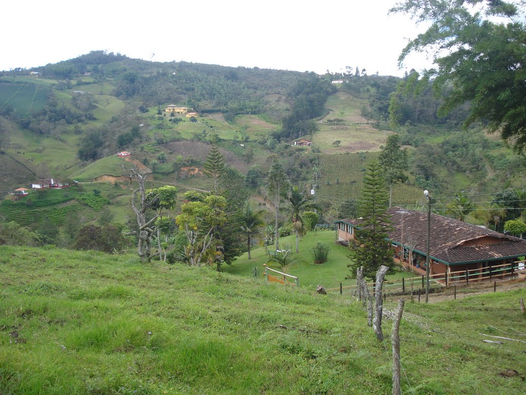 Vista parcial de la vereda CAmpañía baja by alejandrino tobon