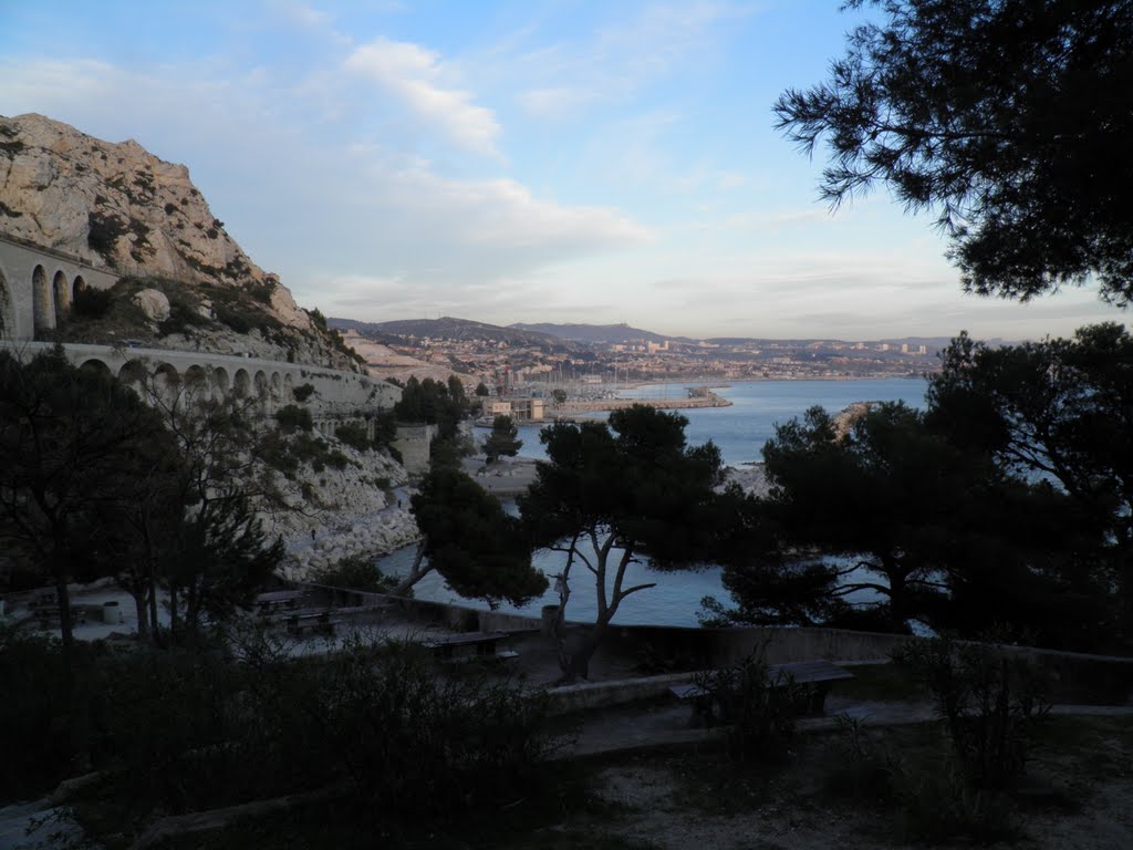 Vue panoramique de l' Estaque by Charbela