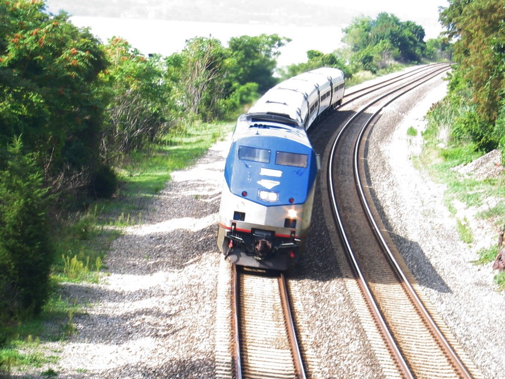 Train on the Hudson by mdhomer