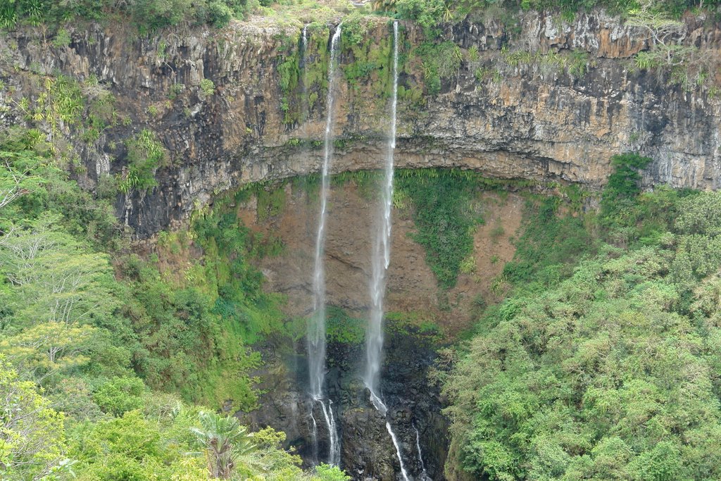 Chamarel Waterfall by Roland Hertelendy