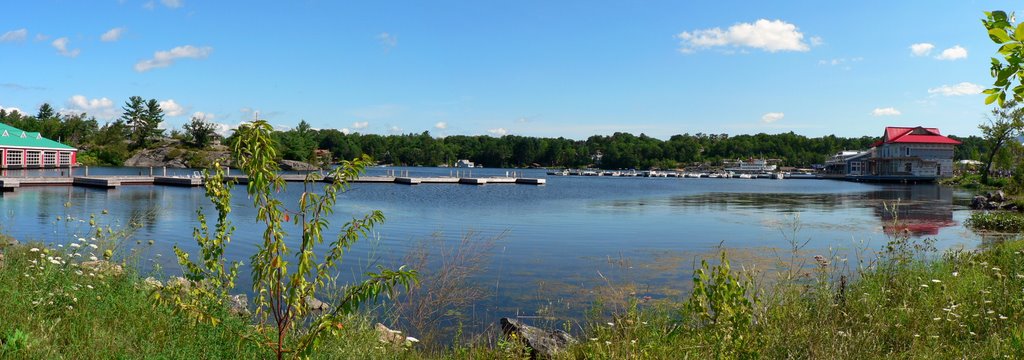 Panorama_Gravenhurst Harbour by rolfmueller