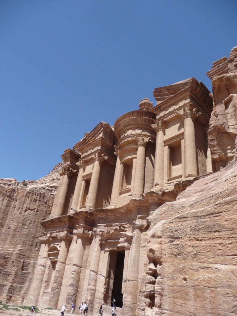 Monasterio,Petra, Jordania by Eva Olmedo