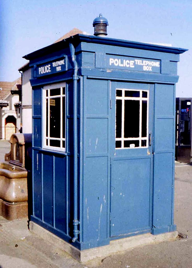 POLICE BOX, SCARBOROUGH, NORTH YORKSHIRE. by Roy Pledger