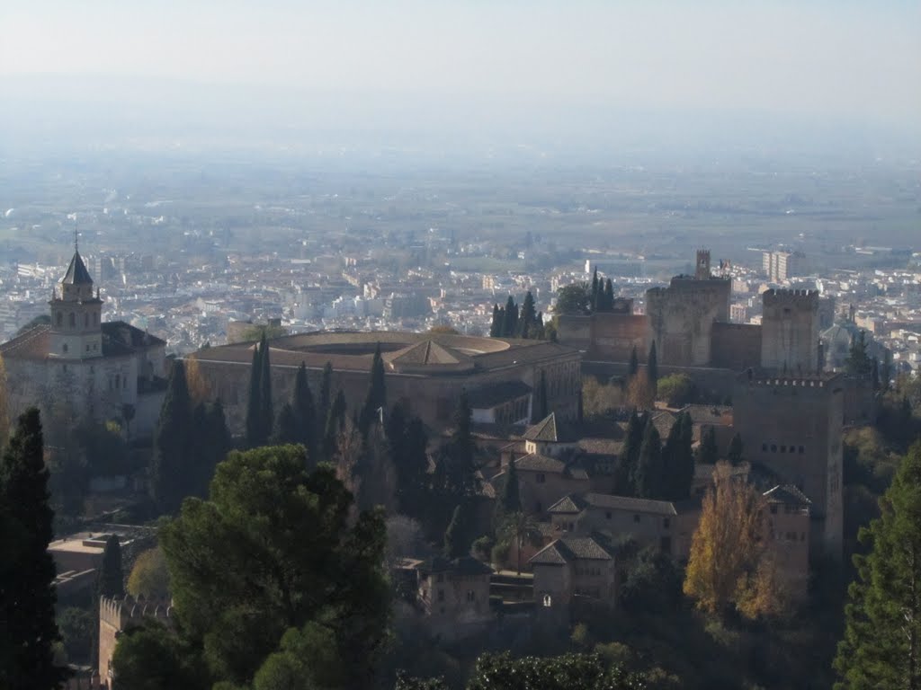 Alhambra desde Silla el Moro by Jaim Uruna