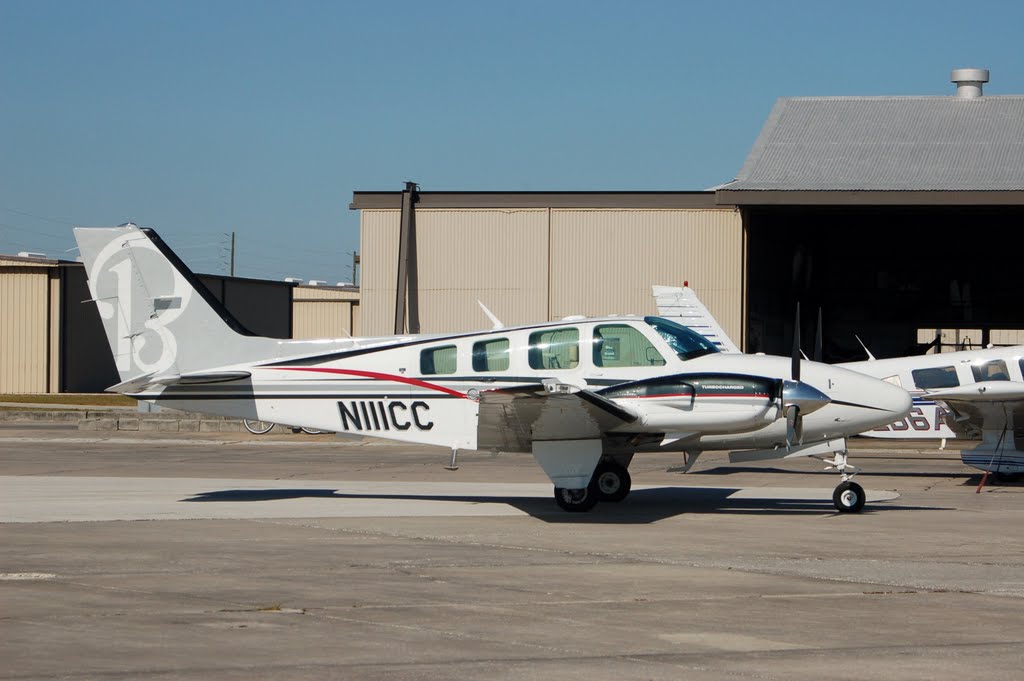 1981 Beech 58TC N111CC at Bartow Municipal Airport, Bartow, FL by Scotch Canadian